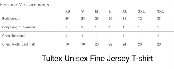 Unisex Yin Yang Fine Jersey T-Shirt - Sizes S - 3X